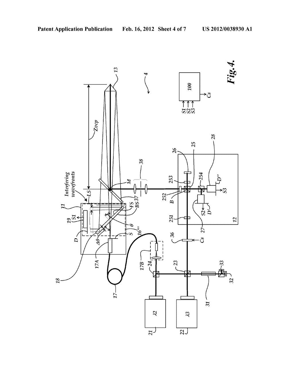 FIXED WAVELENGTH ABSOLUTE DISTANCE INTERFEROMETER - diagram, schematic, and image 05