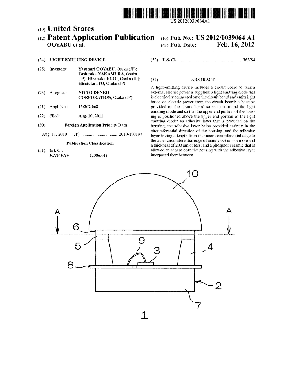 LIGHT-EMITTING DEVICE - diagram, schematic, and image 01