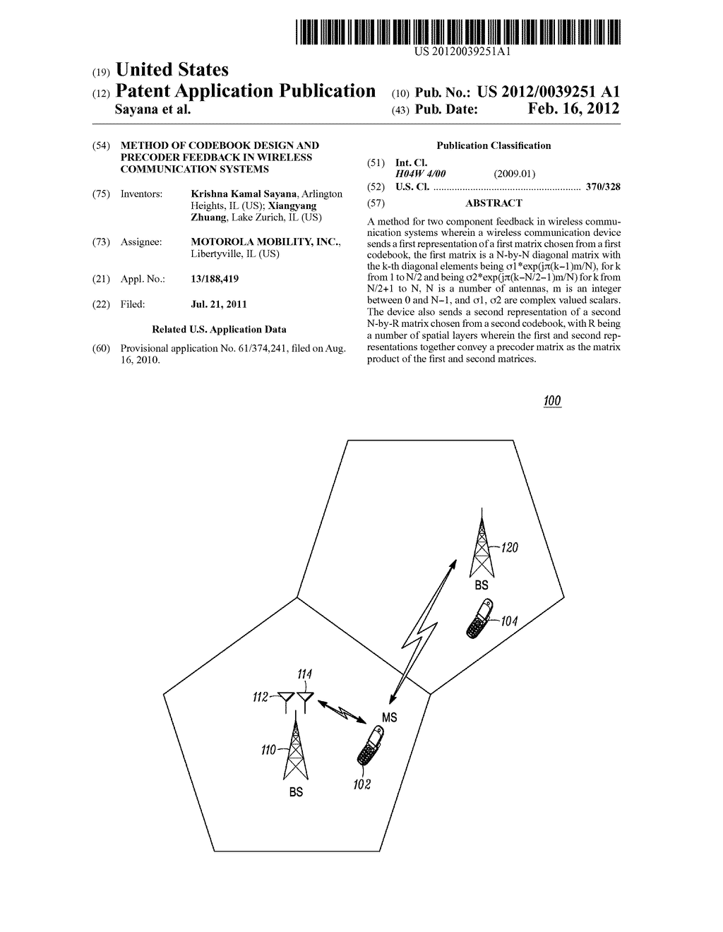 METHOD OF CODEBOOK DESIGN AND PRECODER FEEDBACK IN WIRELESS COMMUNICATION     SYSTEMS - diagram, schematic, and image 01