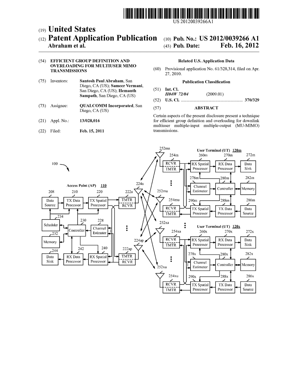 EFFICIENT GROUP DEFINITION AND OVERLOADING FOR MULTIUSER MIMO     TRANSMISSIONS - diagram, schematic, and image 01