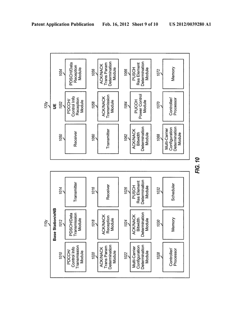 ACK/NACK TRANSMISSION FOR MULTI-CARRIER OPERATION WITH DOWNLINK ASSIGNMENT     INDEX - diagram, schematic, and image 10