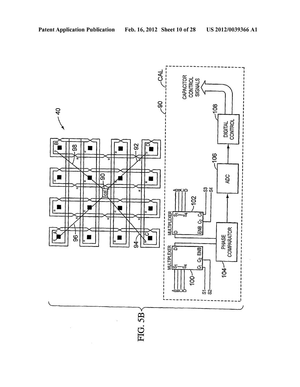 TRUE TIME DELAY PHASE ARRAY RADAR USING ROTARY CLOCKS AND ELECTRONIC DELAY     LINES - diagram, schematic, and image 11