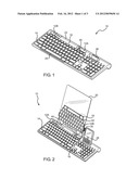 Computer Keyboard System with Alternative Exercise Capabilities for the     Prevention of Repetitive Stress Injuries diagram and image