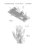 Computer Keyboard System with Alternative Exercise Capabilities for the     Prevention of Repetitive Stress Injuries diagram and image