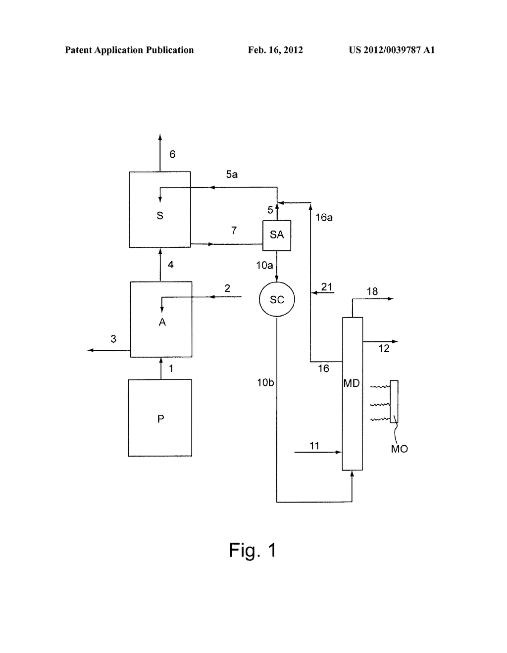 PROCESS FOR THE RECOVERY OF AMMONIA FROM A GASEOUS STREAM - diagram, schematic, and image 02