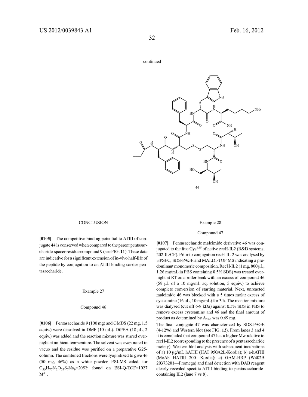 CONJUGATES OF A POLYPEPTIDE AND AN OLIGOSACCHARIDE - diagram, schematic, and image 55