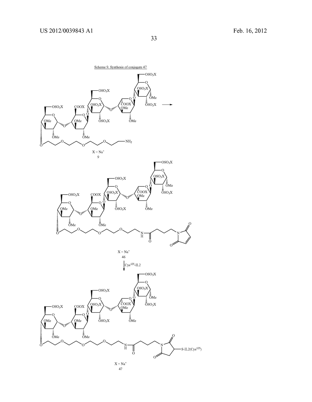 CONJUGATES OF A POLYPEPTIDE AND AN OLIGOSACCHARIDE - diagram, schematic, and image 56