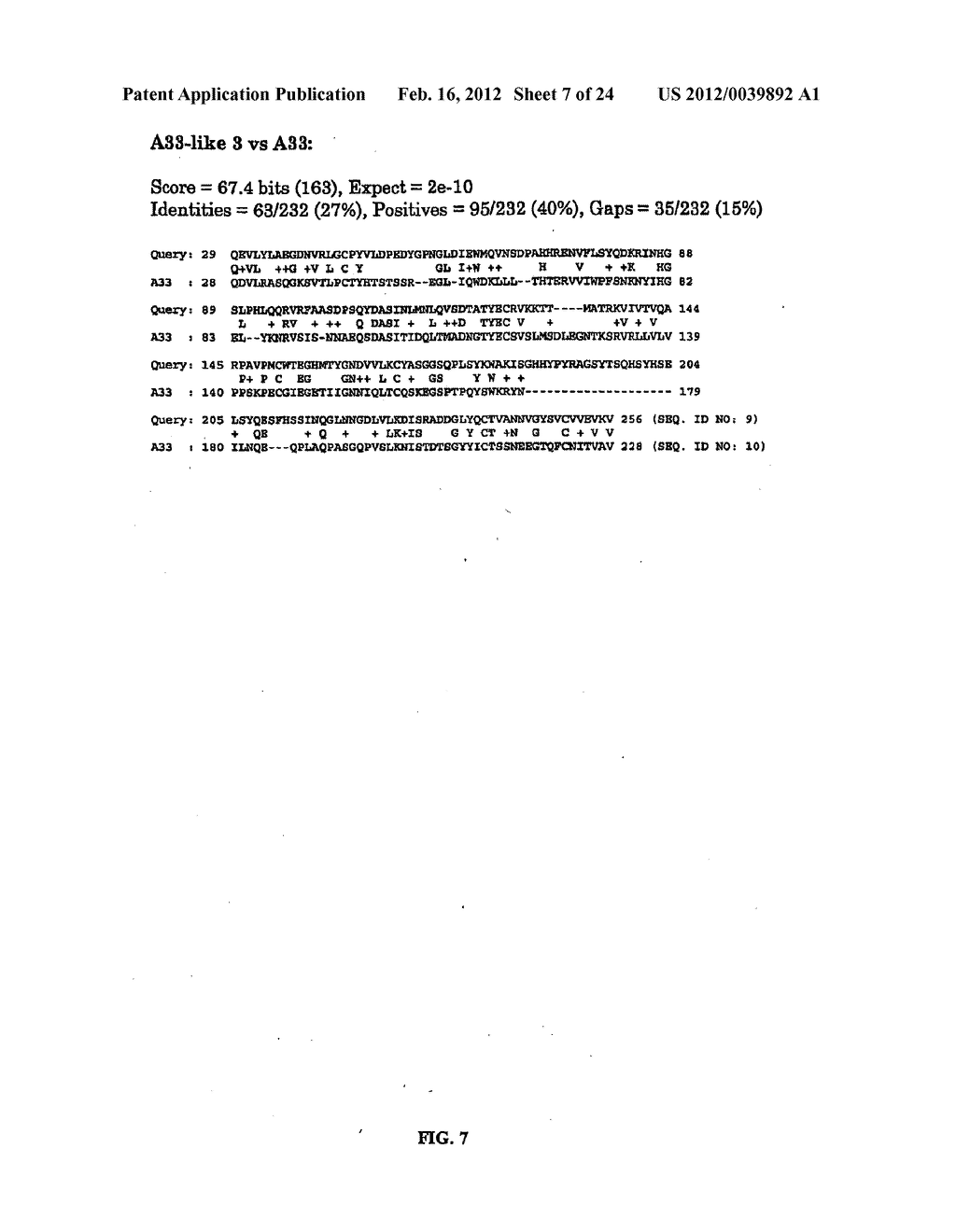 A34 AND A33-LIKE 3 DNA PROTEIN, ANTIBODIES THERETO AND METHODS OF     TREATMENT USING SAME - diagram, schematic, and image 08