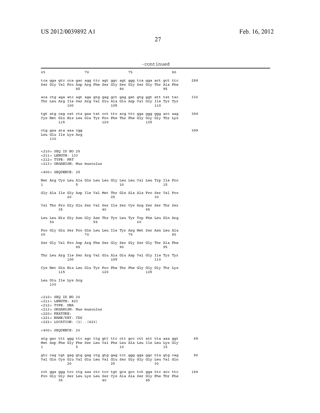 A34 AND A33-LIKE 3 DNA PROTEIN, ANTIBODIES THERETO AND METHODS OF     TREATMENT USING SAME - diagram, schematic, and image 52