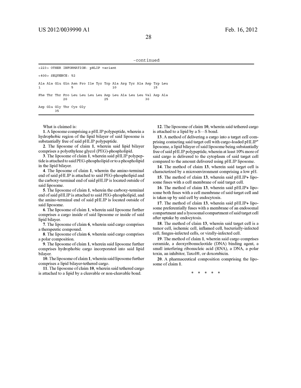 Liposome Compositions and Methods of Use Thereof - diagram, schematic, and image 61