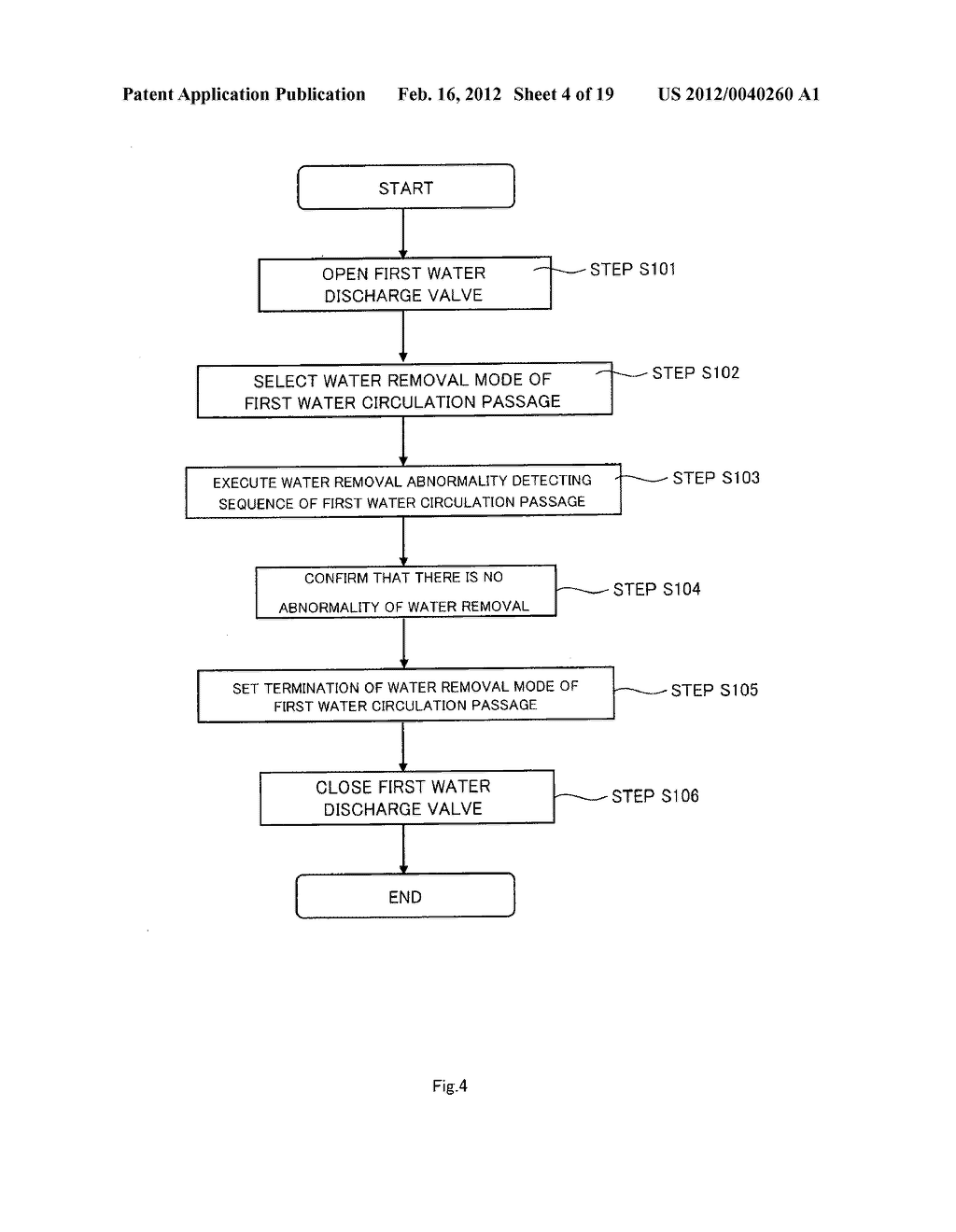 FUEL CELL SYSTEM AND WATER DRAINING METHOD FOR FUEL CELL SYSTEM - diagram, schematic, and image 05