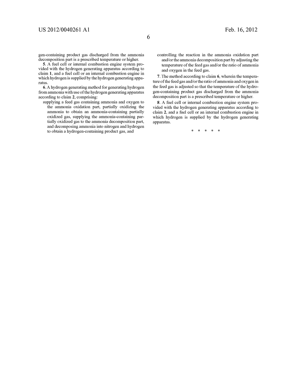 HYDROGEN GENERATING APPARATUS AND HYDROGEN GENERATING METHOD - diagram, schematic, and image 12