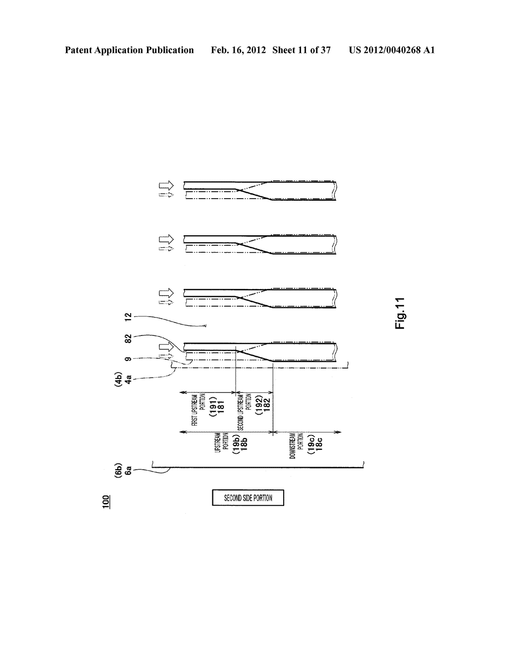 POLYMER ELECTROLYTE FUEL CELL AND FUEL CELL STACK COMPRISING THE SAME - diagram, schematic, and image 12