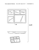 SYSTEM AND METHOD FOR CUSTOMIZING A FOOD TRAY diagram and image