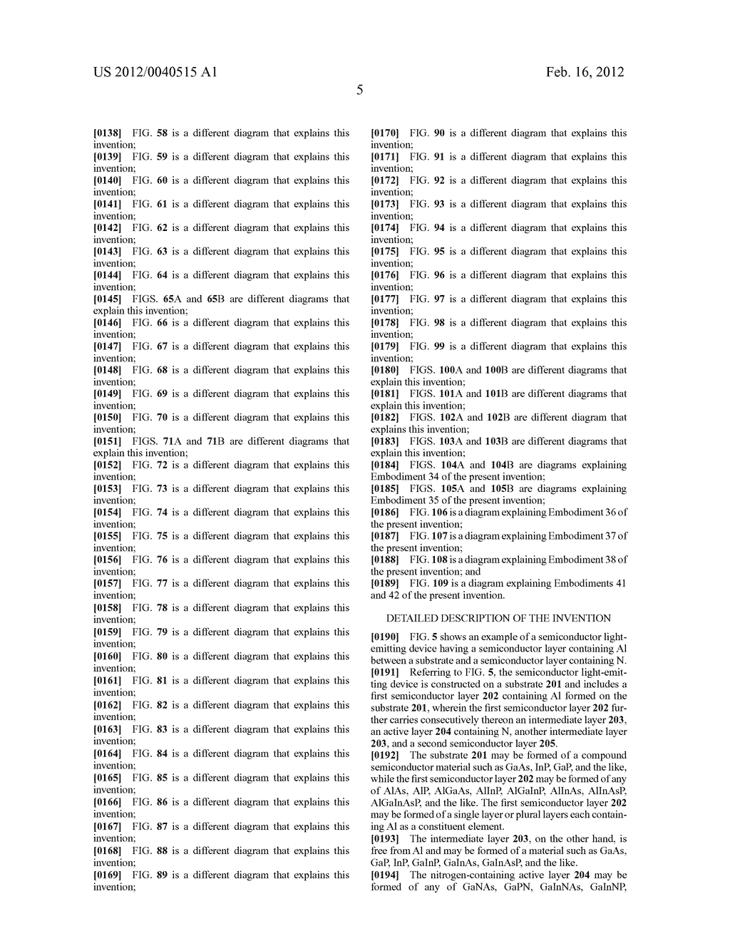 Semiconductor Light-Emitting Device, Surface-Emission Laser Diode, and     Production Apparatus Thereof, Production Method, Optical Module and     Optical Telecommunication System - diagram, schematic, and image 82