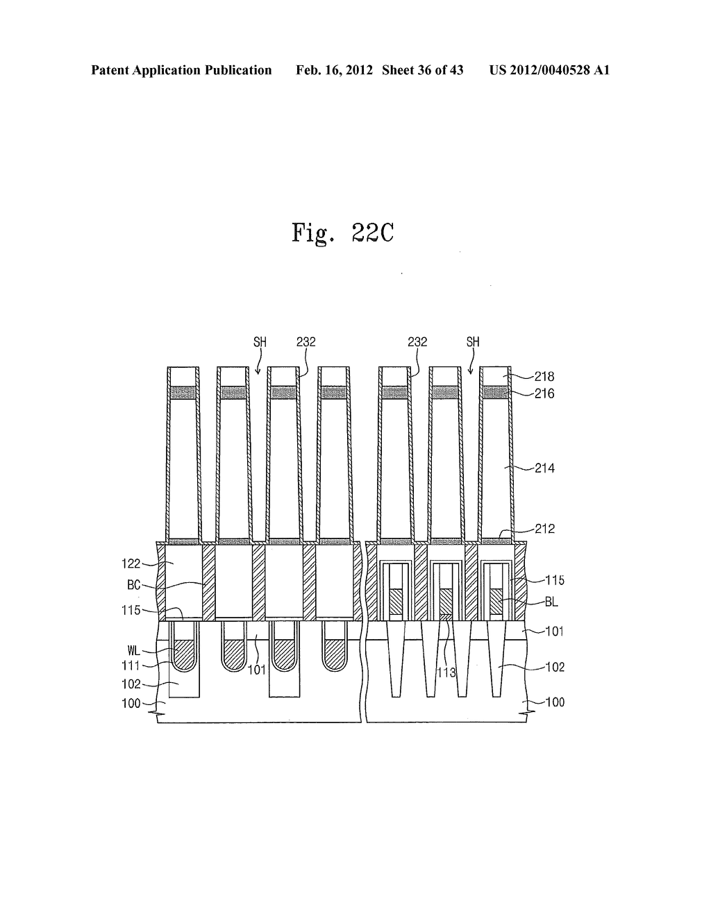 METHODS FOR PATTERNING MICROELECTRONIC DEVICES USING TWO SACRIFICIAL     LAYERS - diagram, schematic, and image 37