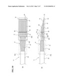 CONNECTING MEMBER-TERMINATED MULTI-CORE COAXIAL CABLE AND METHOD FOR     MANUFACTURE THEREOF diagram and image