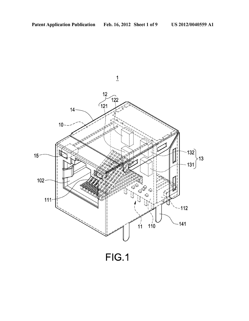 CONNECTOR HAVING PROTECTION COMPONENTS - diagram, schematic, and image 02