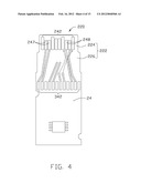 ELECTRICAL CONNECTOR ASSEMBLY WITH HIGH SIGNAL DENSITY diagram and image