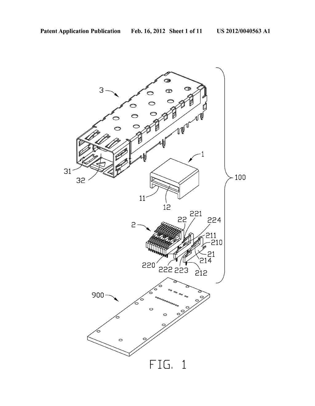 ELECTRICAL CONNECTOR HAVING CONTACT MODULES - diagram, schematic, and image 02