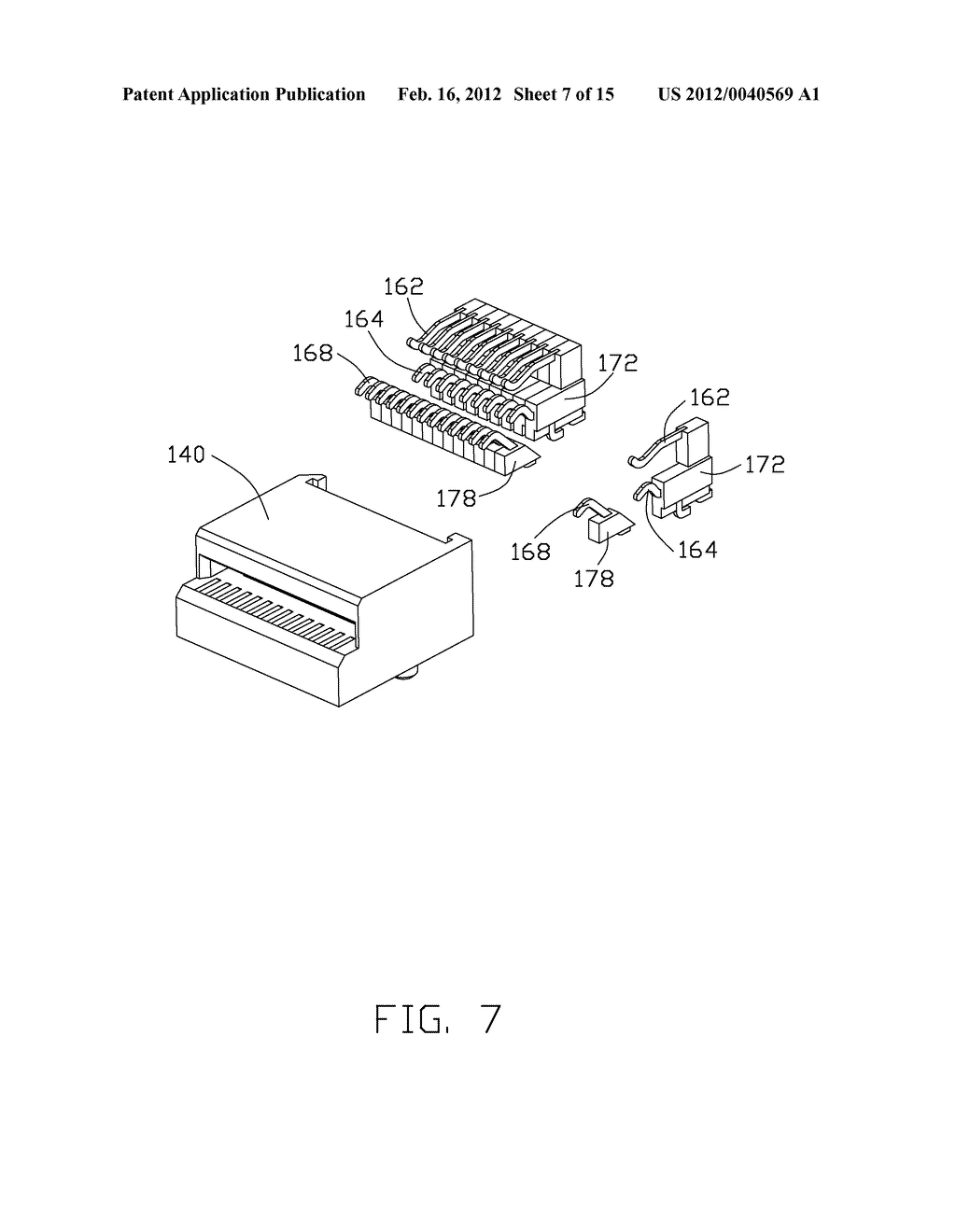 ELECTRICAL CONNECTOR ASSEMBLY WITH HIGH SIGNAL DENSITY - diagram, schematic, and image 08