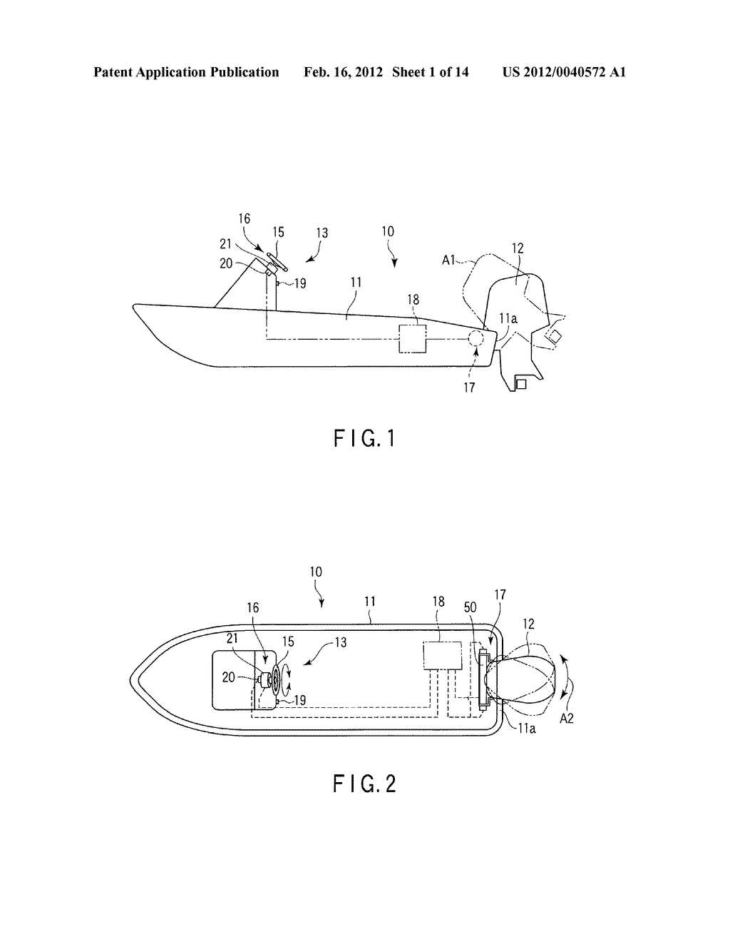 STEERING APPARATUS FOR OUTBOARD MOTOR - diagram, schematic, and image 02