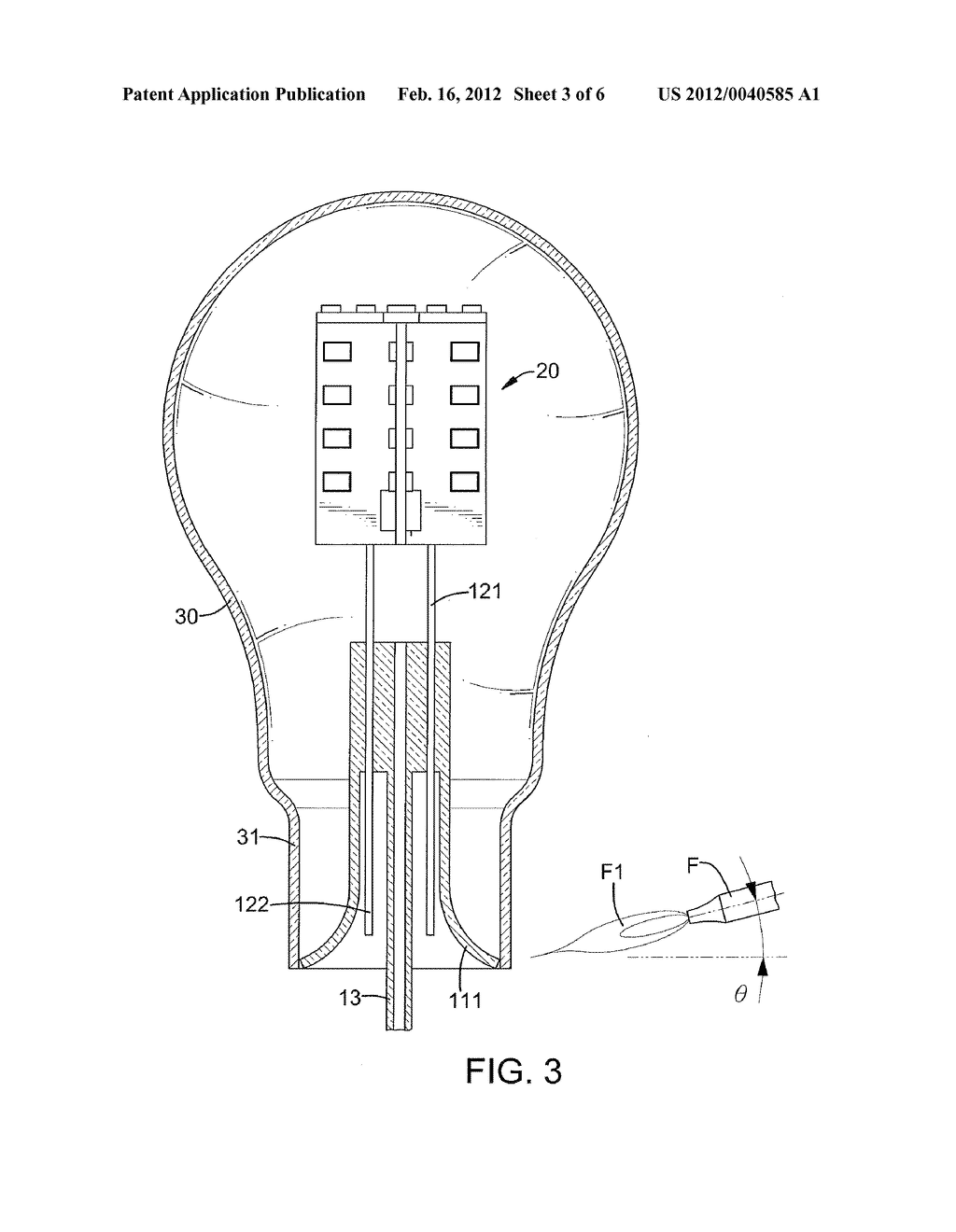 Method of Assembling An Airtight LED Light Bulb - diagram, schematic, and image 04