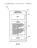 NEAR-FIELD COMMUNICATION (NFC) SYSTEM PROVIDING LOW POWER MODE FREQUENCY     CYCLING AND RELATED METHODS diagram and image