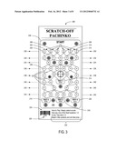 LOTTERY GAME CARD AND METHOD FOR CONDUCTING A LOTTERY GAME diagram and image