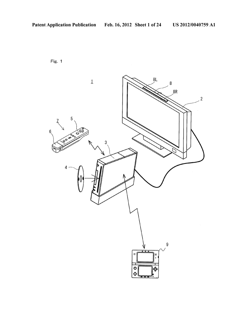 GAME SYSTEM, GAME APPARATUS, STORAGE MEDIUM HAVING GAME PROGRAM STORED     THEREIN, AND GAME PROCESS METHOD - diagram, schematic, and image 02