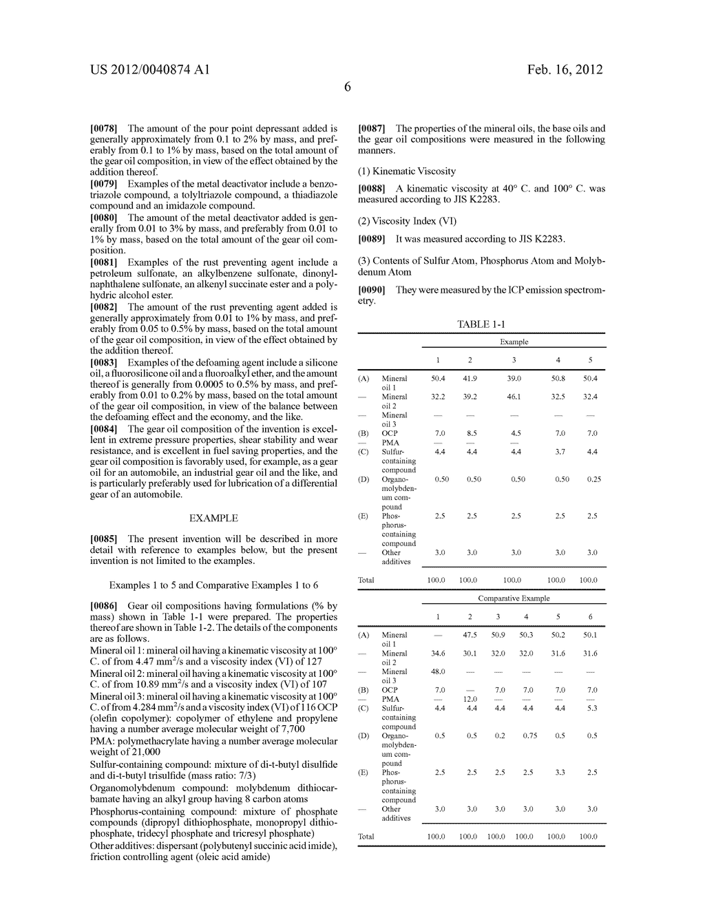 GEAR OIL COMPOSITION - diagram, schematic, and image 07