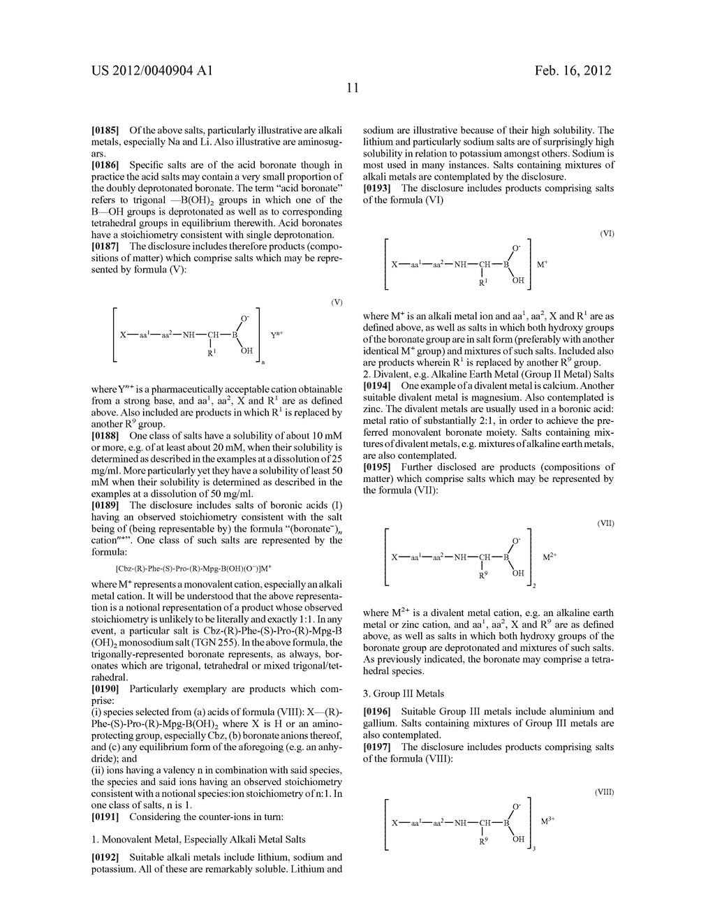 Boronate Medicaments for Preventing Thrombosis During Surgery - diagram, schematic, and image 12