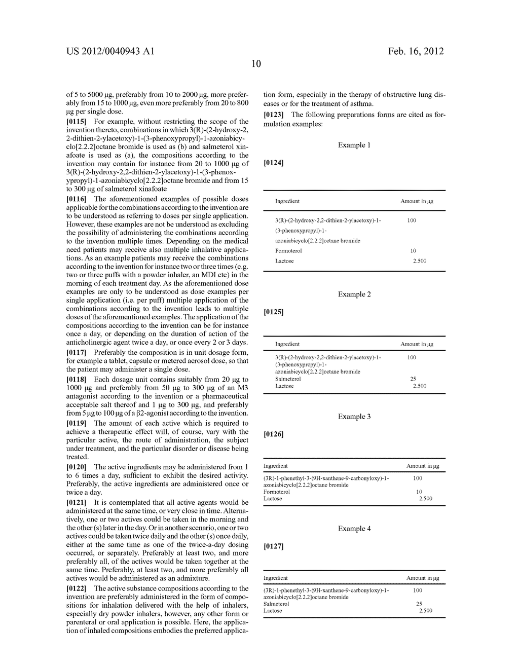 COMBINATIONS COMPRISING ANTIMUSCARINIC AGENTS AND BETA-ADRENERGIC AGONISTS - diagram, schematic, and image 15