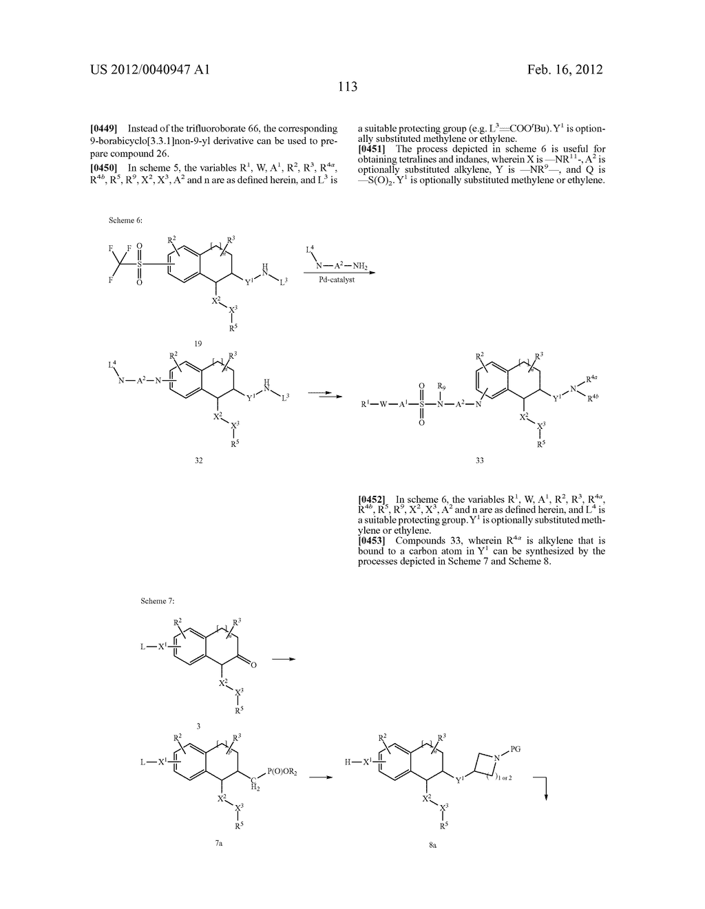 TETRALINE AND INDANE DERIVATIVES, PHARMACEUTICAL COMPOSITIONS CONTAINING     THEM, AND THEIR USE IN THERAPY - diagram, schematic, and image 114