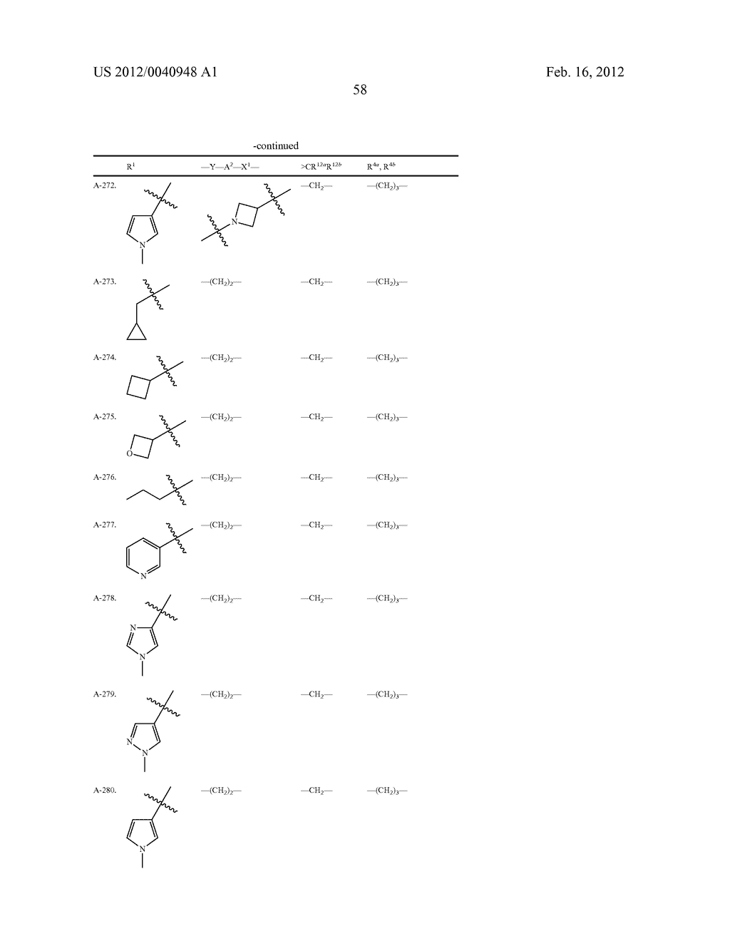 AMINOINDANE DERIVATIVES, PHARMACEUTICAL COMPOSITIONS CONTAINING THEM, AND     THEIR USE IN THERAPY - diagram, schematic, and image 59