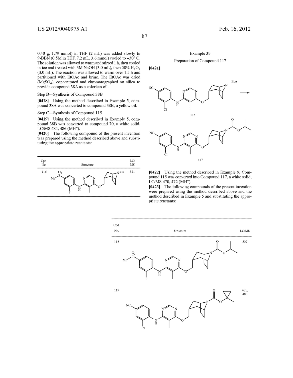 BRIDGED BICYCLIC HETEROCYCLE DERIVATIVES AND METHODS OF USE THEREOF - diagram, schematic, and image 88