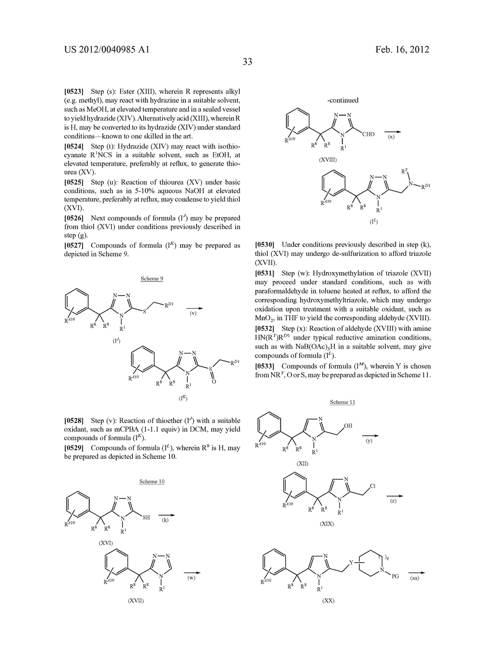 TRIAZOLE AND IMIDAZOLE DERIVATIVES FOR USE AS TGR5 AGONISTS IN THE     TREATMENT OF DIABETES AND OBESITY - diagram, schematic, and image 36