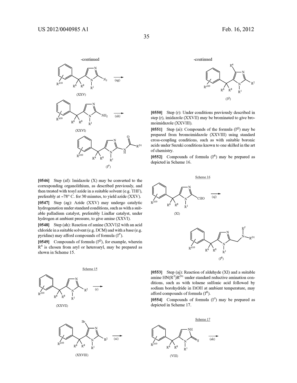 TRIAZOLE AND IMIDAZOLE DERIVATIVES FOR USE AS TGR5 AGONISTS IN THE     TREATMENT OF DIABETES AND OBESITY - diagram, schematic, and image 38