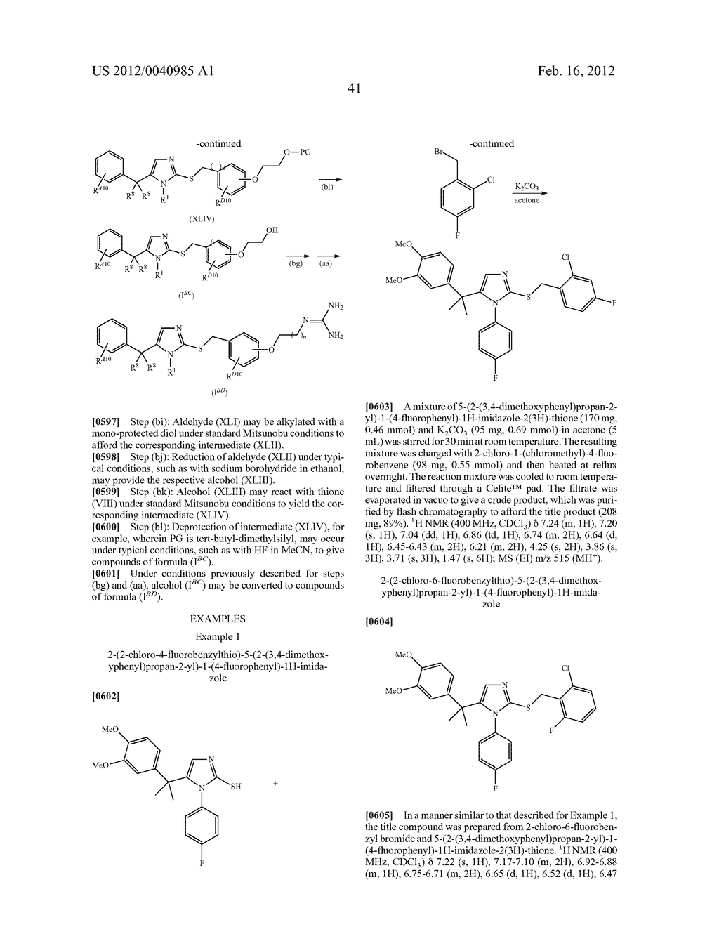 TRIAZOLE AND IMIDAZOLE DERIVATIVES FOR USE AS TGR5 AGONISTS IN THE     TREATMENT OF DIABETES AND OBESITY - diagram, schematic, and image 44