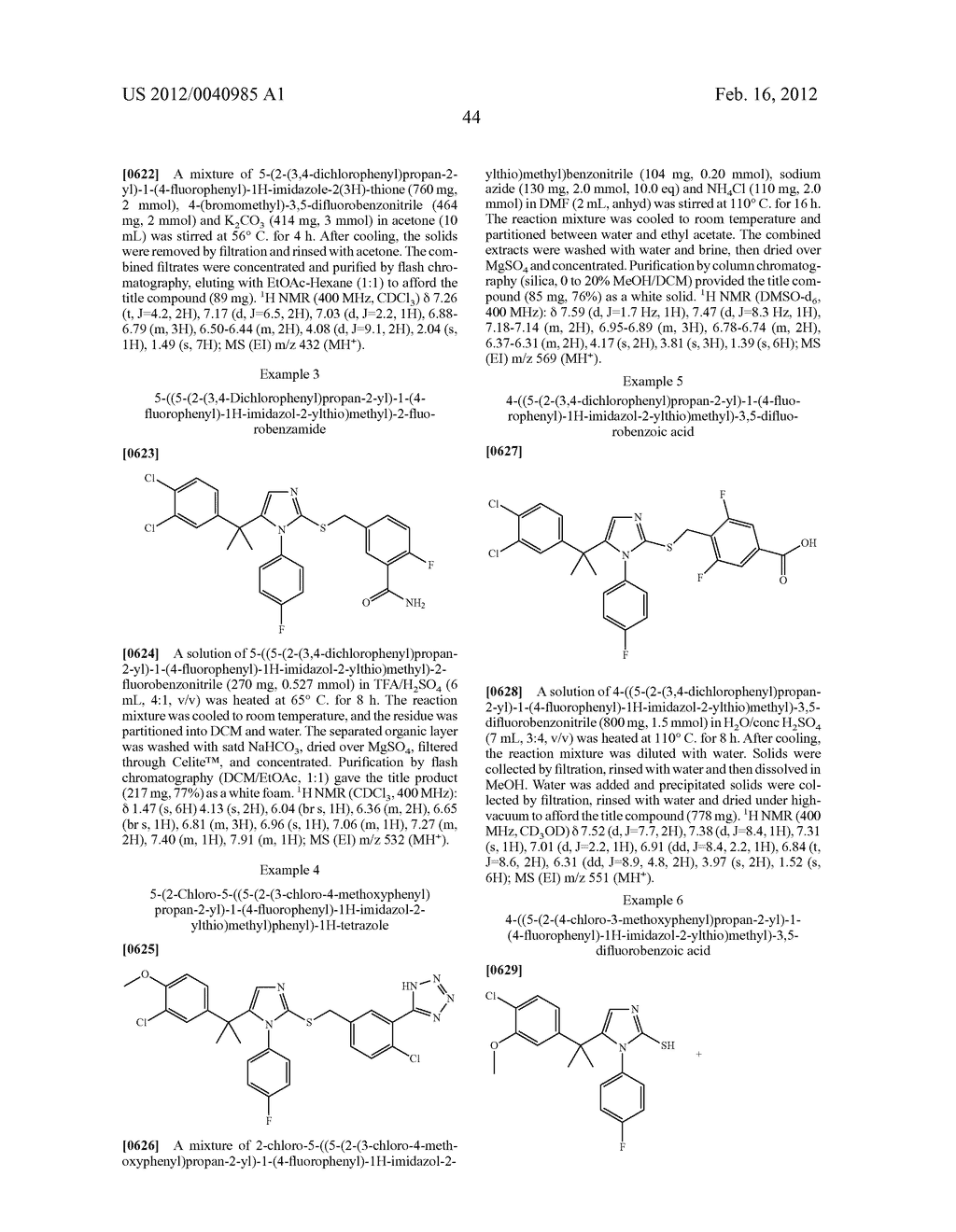 TRIAZOLE AND IMIDAZOLE DERIVATIVES FOR USE AS TGR5 AGONISTS IN THE     TREATMENT OF DIABETES AND OBESITY - diagram, schematic, and image 47