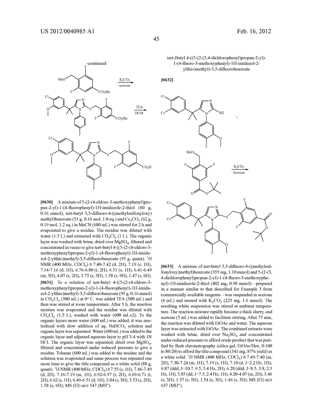 TRIAZOLE AND IMIDAZOLE DERIVATIVES FOR USE AS TGR5 AGONISTS IN THE     TREATMENT OF DIABETES AND OBESITY - diagram, schematic, and image 48