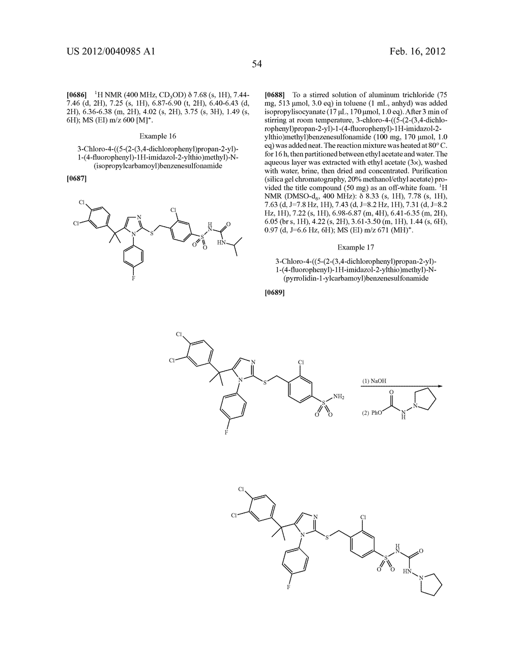 TRIAZOLE AND IMIDAZOLE DERIVATIVES FOR USE AS TGR5 AGONISTS IN THE     TREATMENT OF DIABETES AND OBESITY - diagram, schematic, and image 57