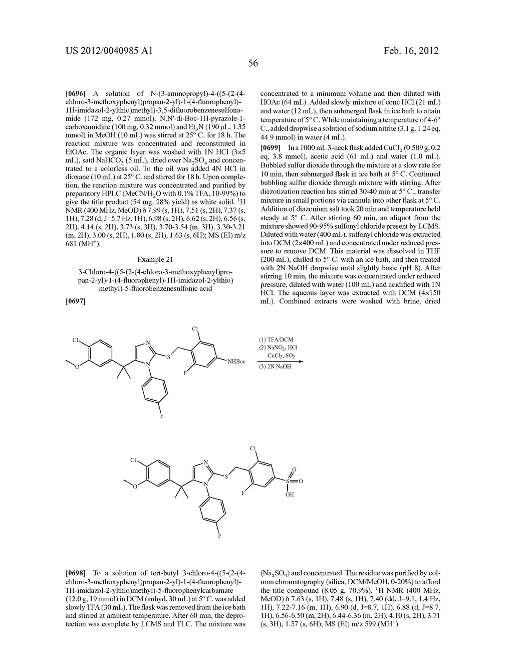 TRIAZOLE AND IMIDAZOLE DERIVATIVES FOR USE AS TGR5 AGONISTS IN THE     TREATMENT OF DIABETES AND OBESITY - diagram, schematic, and image 59