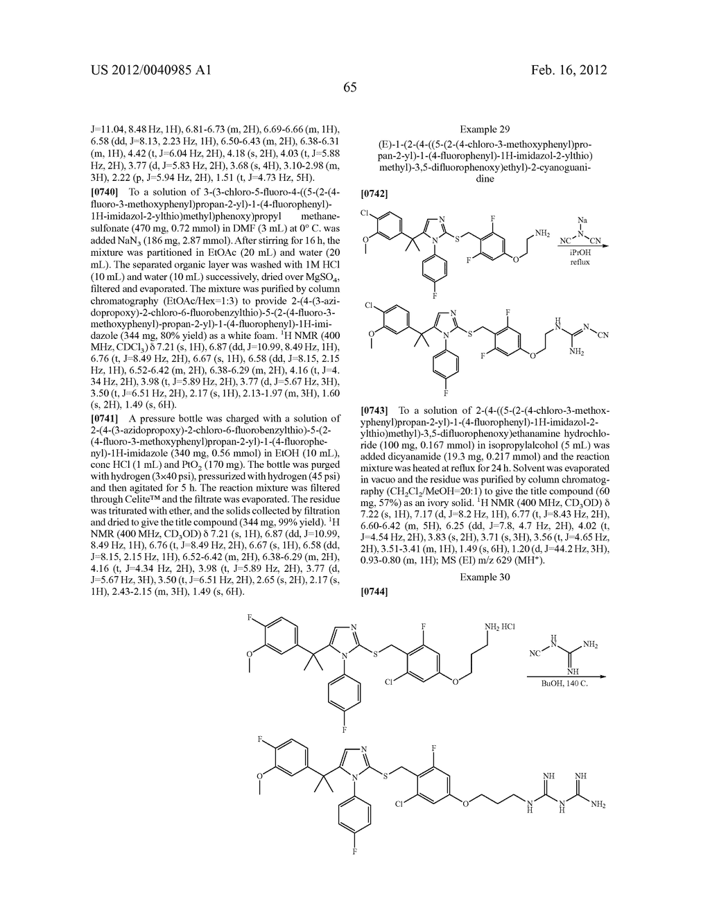 TRIAZOLE AND IMIDAZOLE DERIVATIVES FOR USE AS TGR5 AGONISTS IN THE     TREATMENT OF DIABETES AND OBESITY - diagram, schematic, and image 68