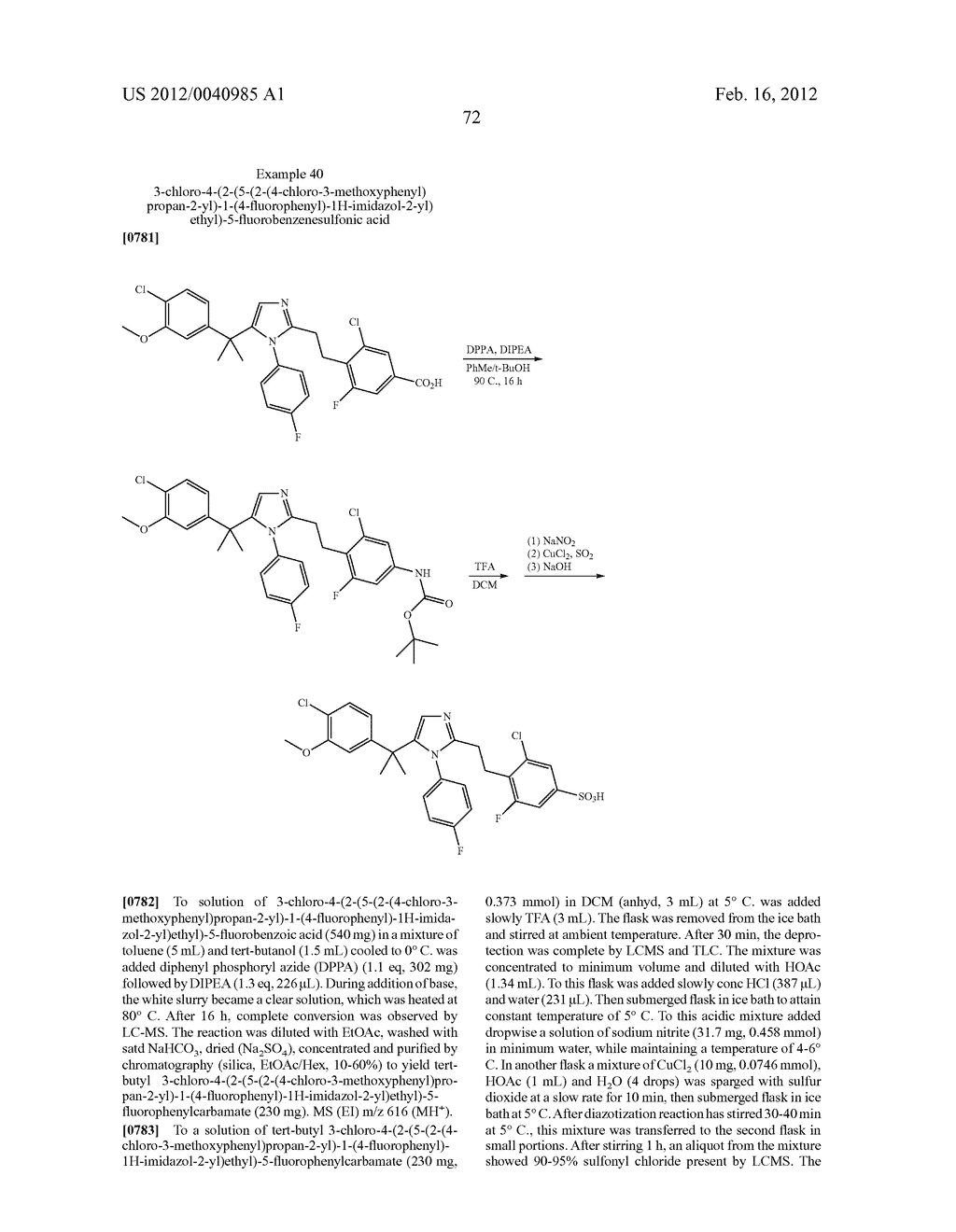 TRIAZOLE AND IMIDAZOLE DERIVATIVES FOR USE AS TGR5 AGONISTS IN THE     TREATMENT OF DIABETES AND OBESITY - diagram, schematic, and image 75