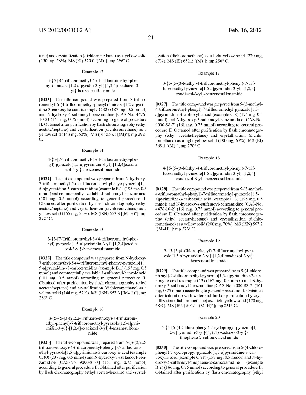 SUBSTITUTED PYRAZOLO [1,5-A] PYRIMIDINES AS METABOTROPIC GLUTAMATE     ANTAGONISTS - diagram, schematic, and image 22