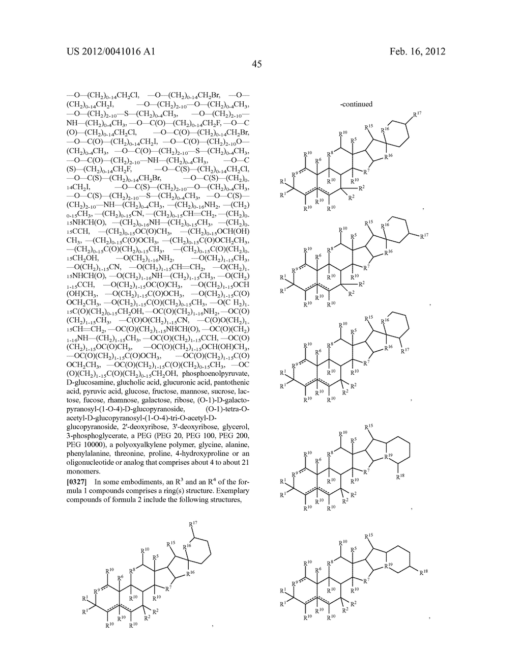 11-Aza, 11-Thia and 11-Oxa Sterol Compounds and Compositions - diagram, schematic, and image 52