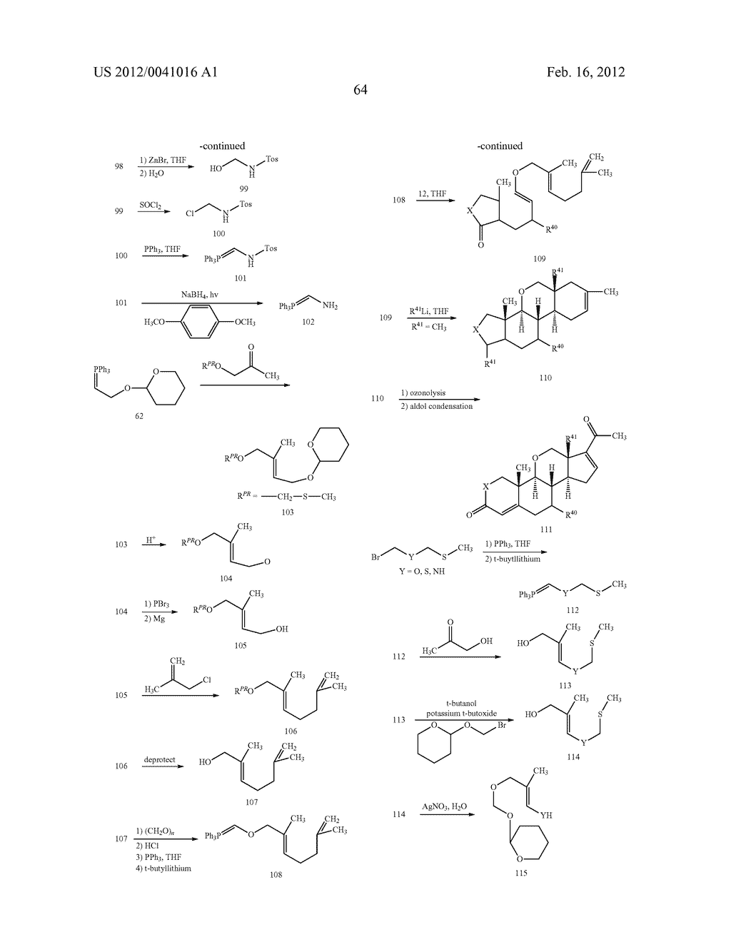 11-Aza, 11-Thia and 11-Oxa Sterol Compounds and Compositions - diagram, schematic, and image 71