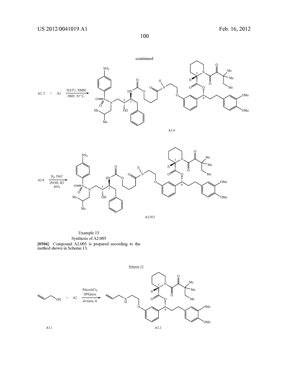 PROTEASE INHIBITORS - diagram, schematic, and image 103