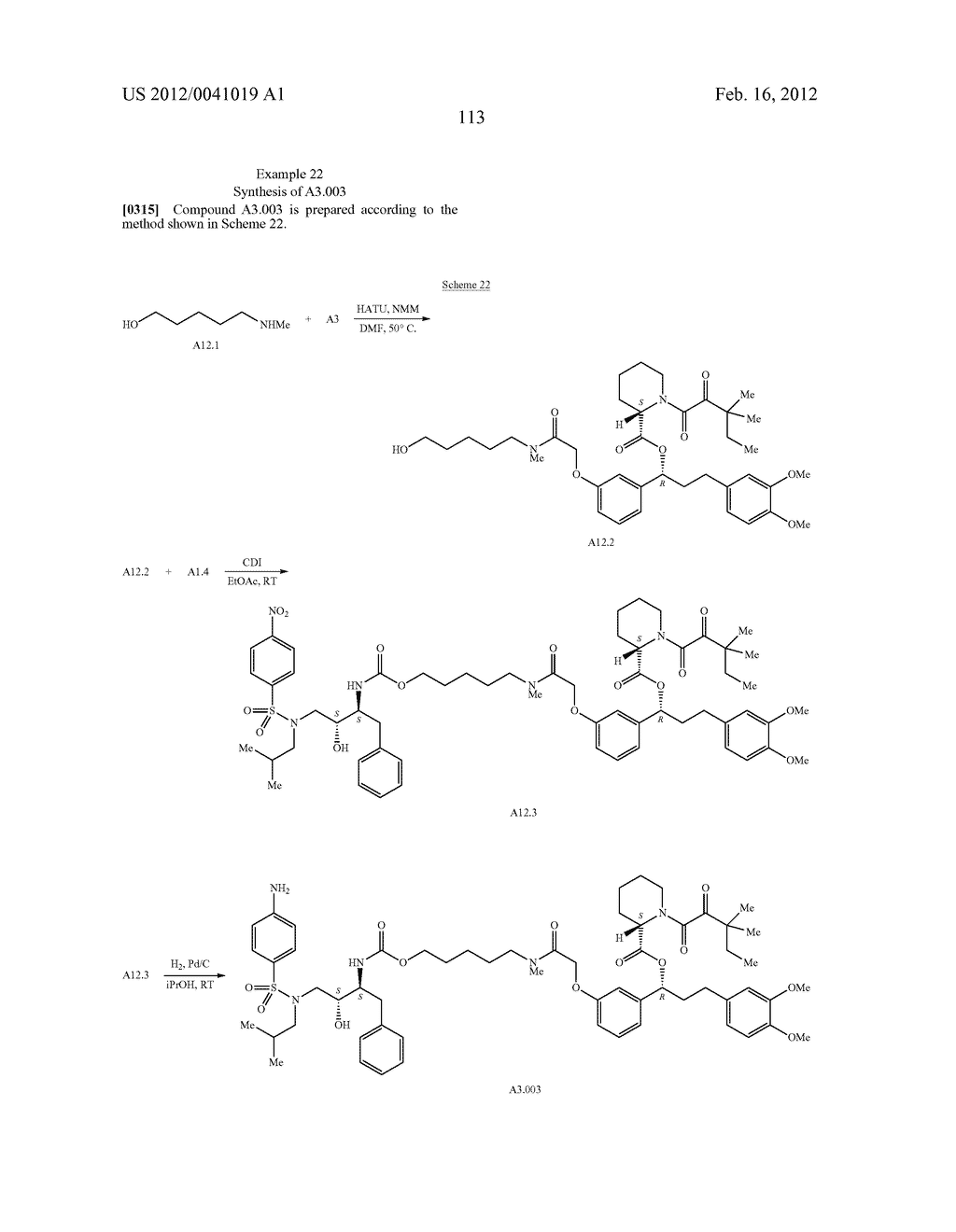 PROTEASE INHIBITORS - diagram, schematic, and image 116